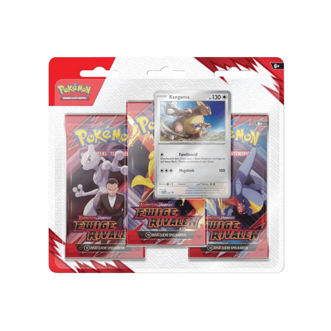 Team Rockets 3er Blister Pokemon